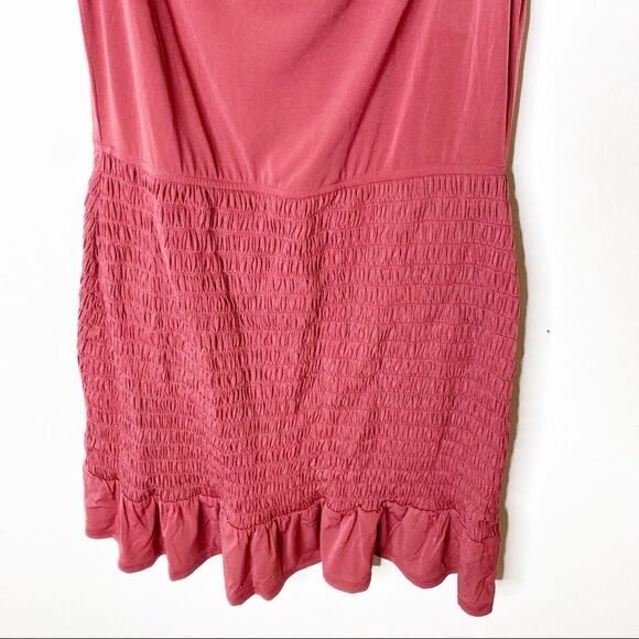 Bcbg Generation Off Shoulder Smock Dress Medium - Picture 5 of 8